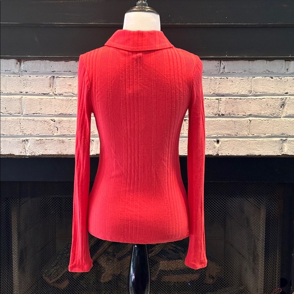 BODEN Hot Pink Collared Charlotte Shirt Size 4 NWT - Picture 3 of 7